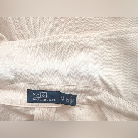 ❌SOLD❌POLO Cropped Herringbone Car Jacket - Picture 8 of 8